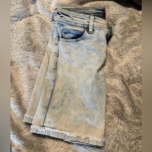 Guess Light Wash Jean Shorts